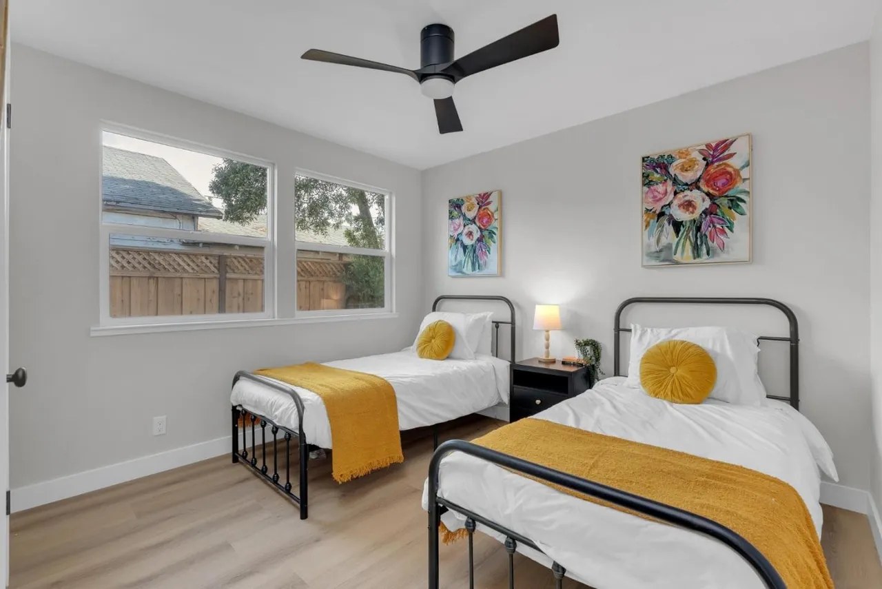 After: Bedroom — The Calico House, San Jose CA