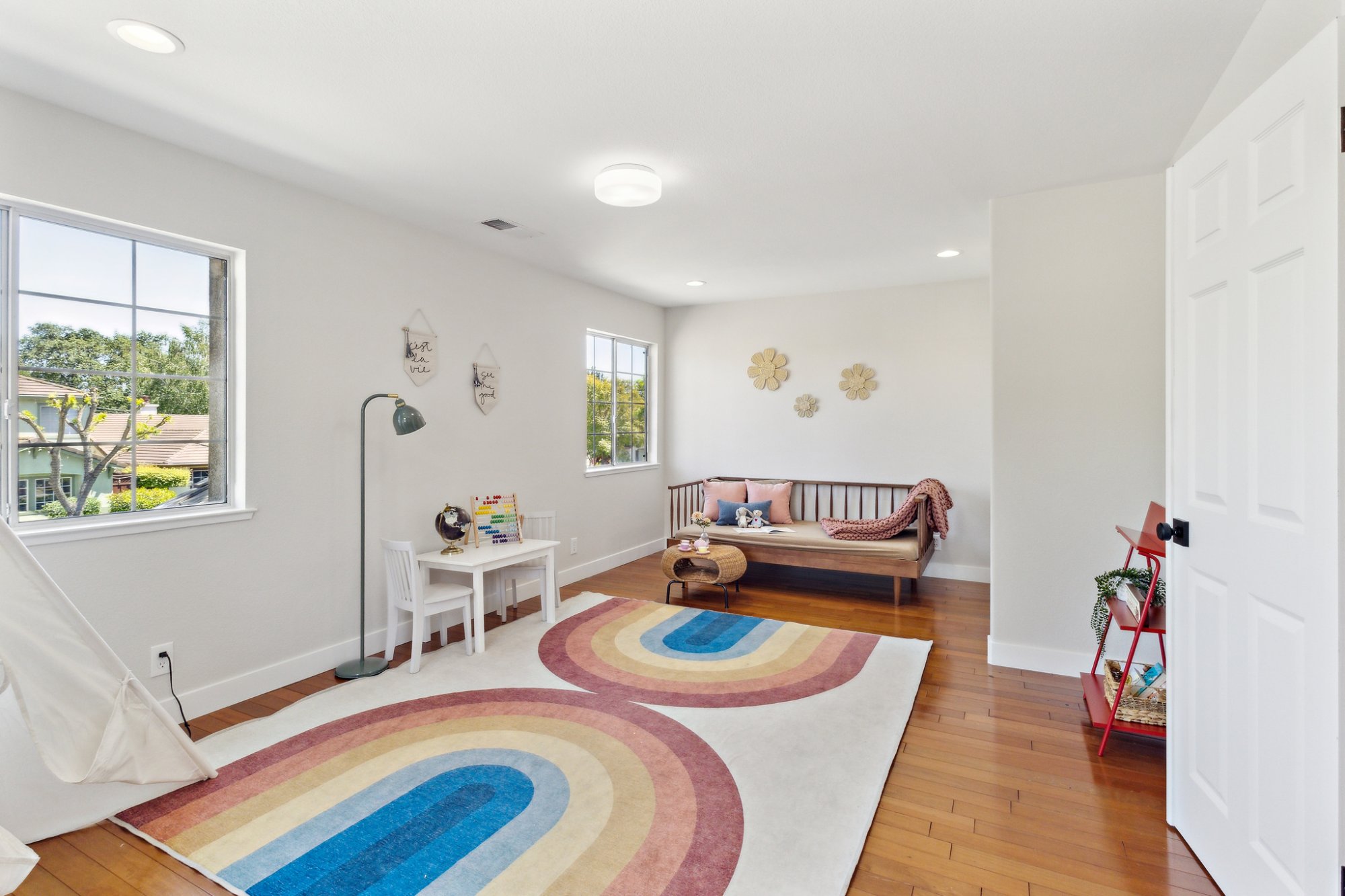 After: Bedroom — Garlic House, Gilroy CA