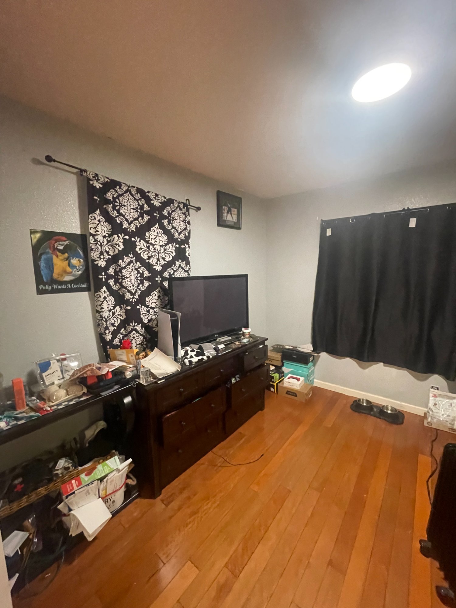 Before: Bedroom — Garlic House, Gilroy CA