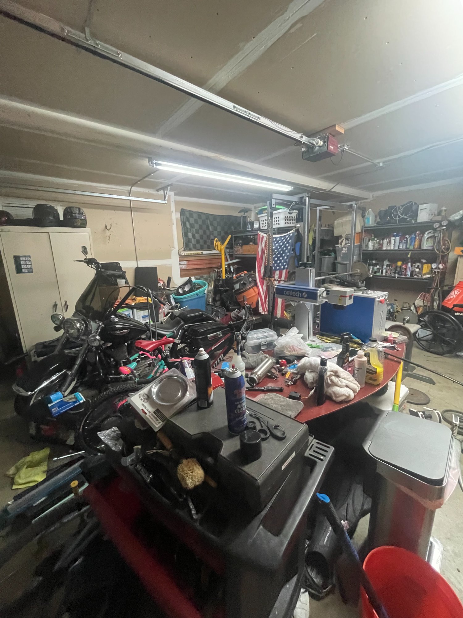 Before: Garage — Garlic House, Gilroy CA