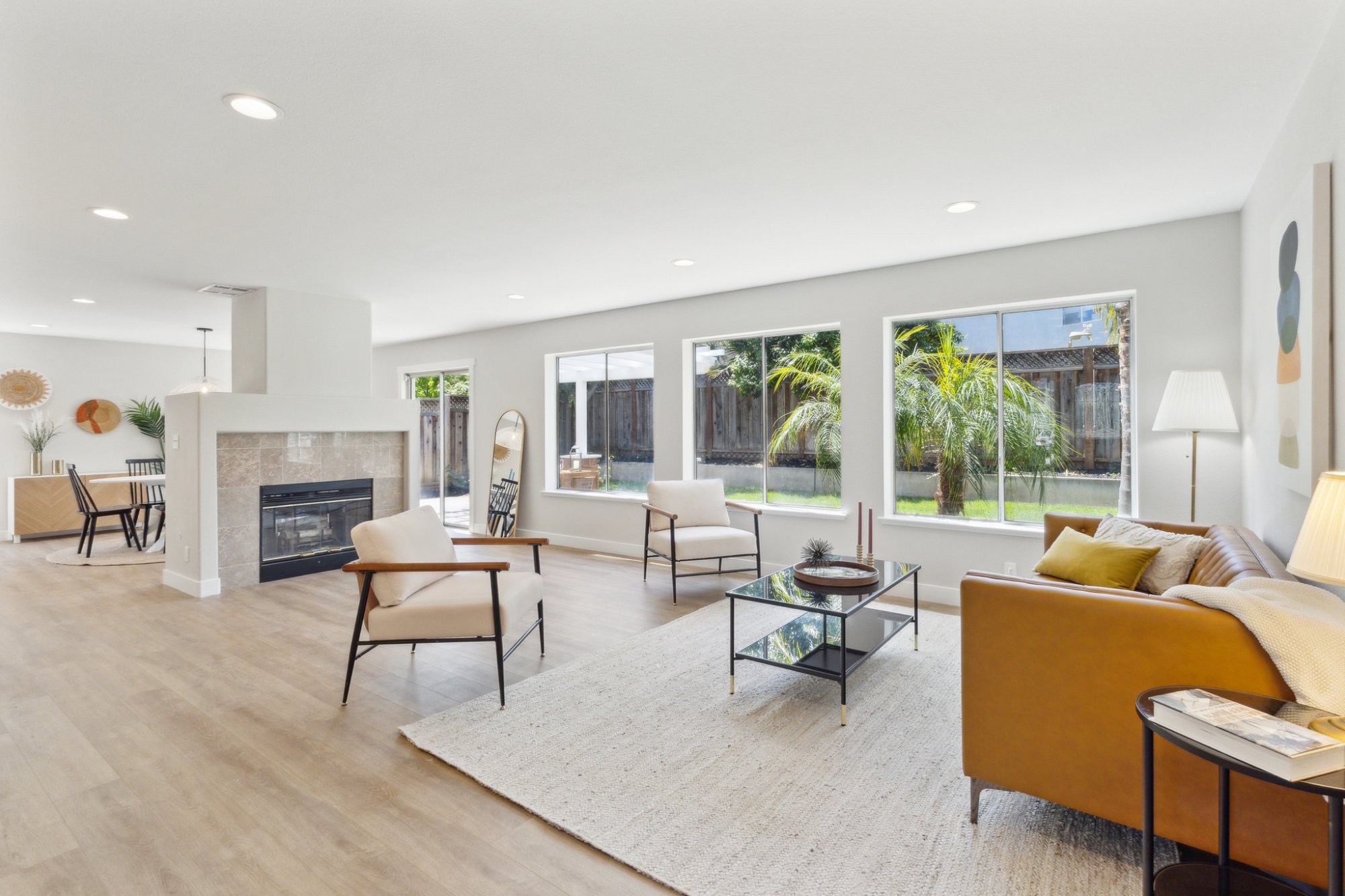 After: Living room — Garlic House, Blackberry Ct Gilroy CA