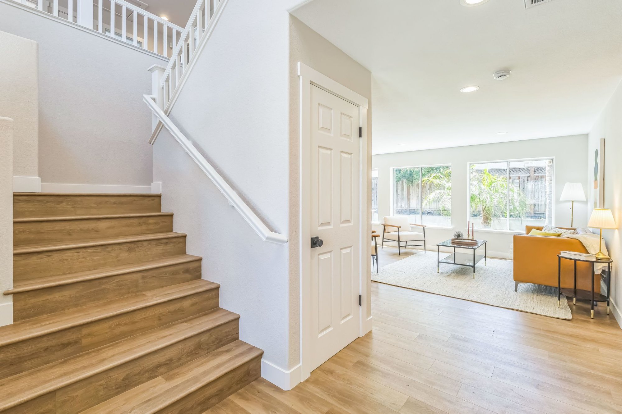 After: Stairs — Garlic House, Gilroy CA