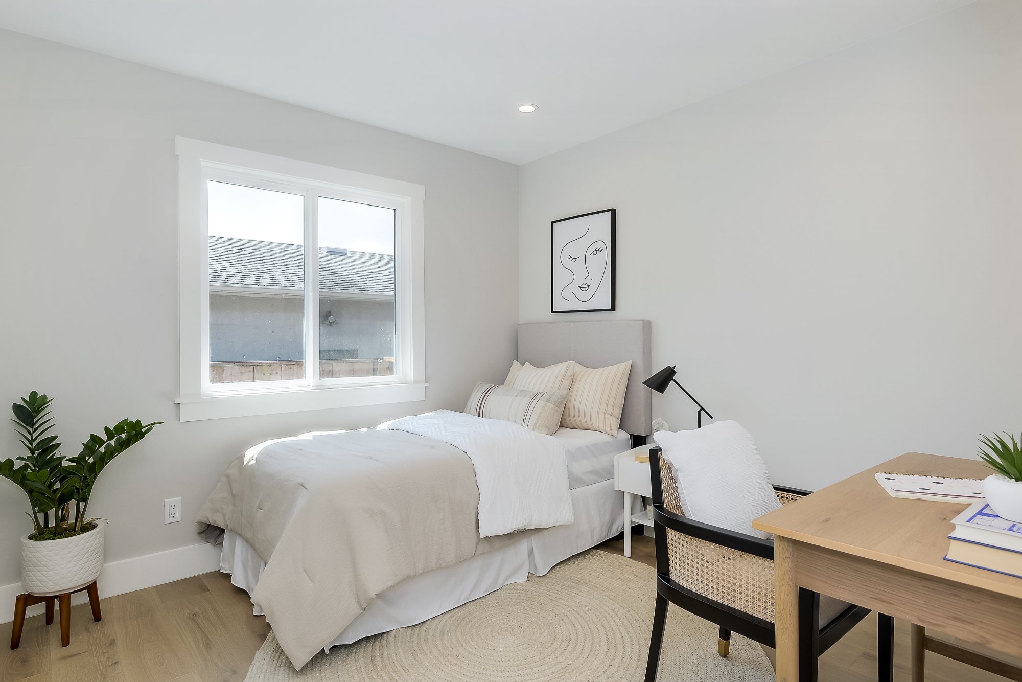 After: Bedroom — Hoarder Home, San Bruno CA