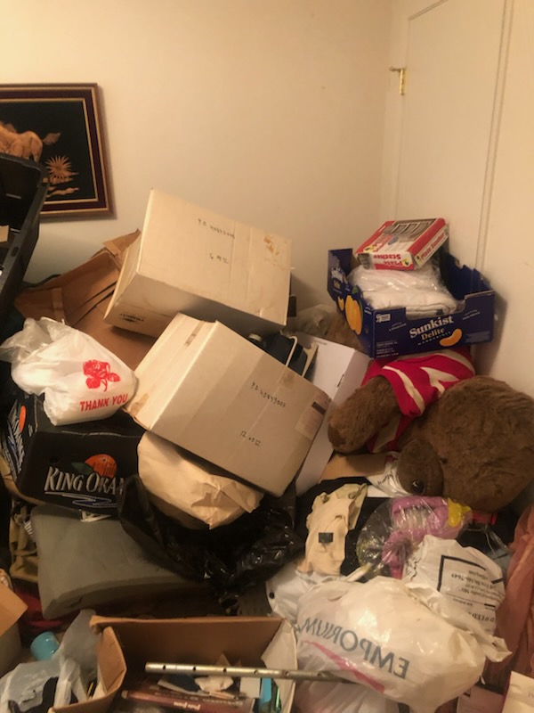 Before: Downstairs — Hoarder Home, San Bruno CA