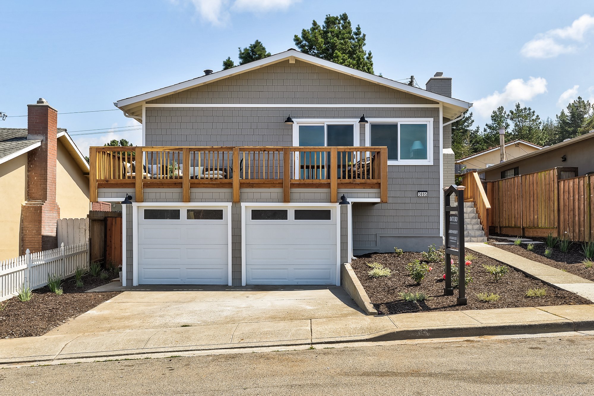 After: Exterior — Hoarder Home, Sunset Dr San Bruno CA