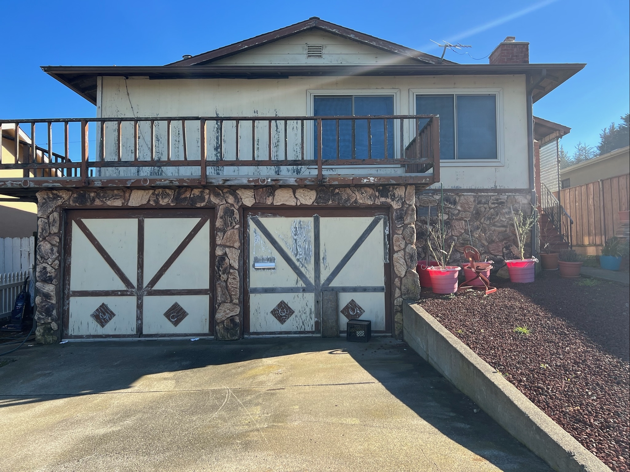 Before: Exterior — Hoarder Home, Sunset Dr San Bruno CA