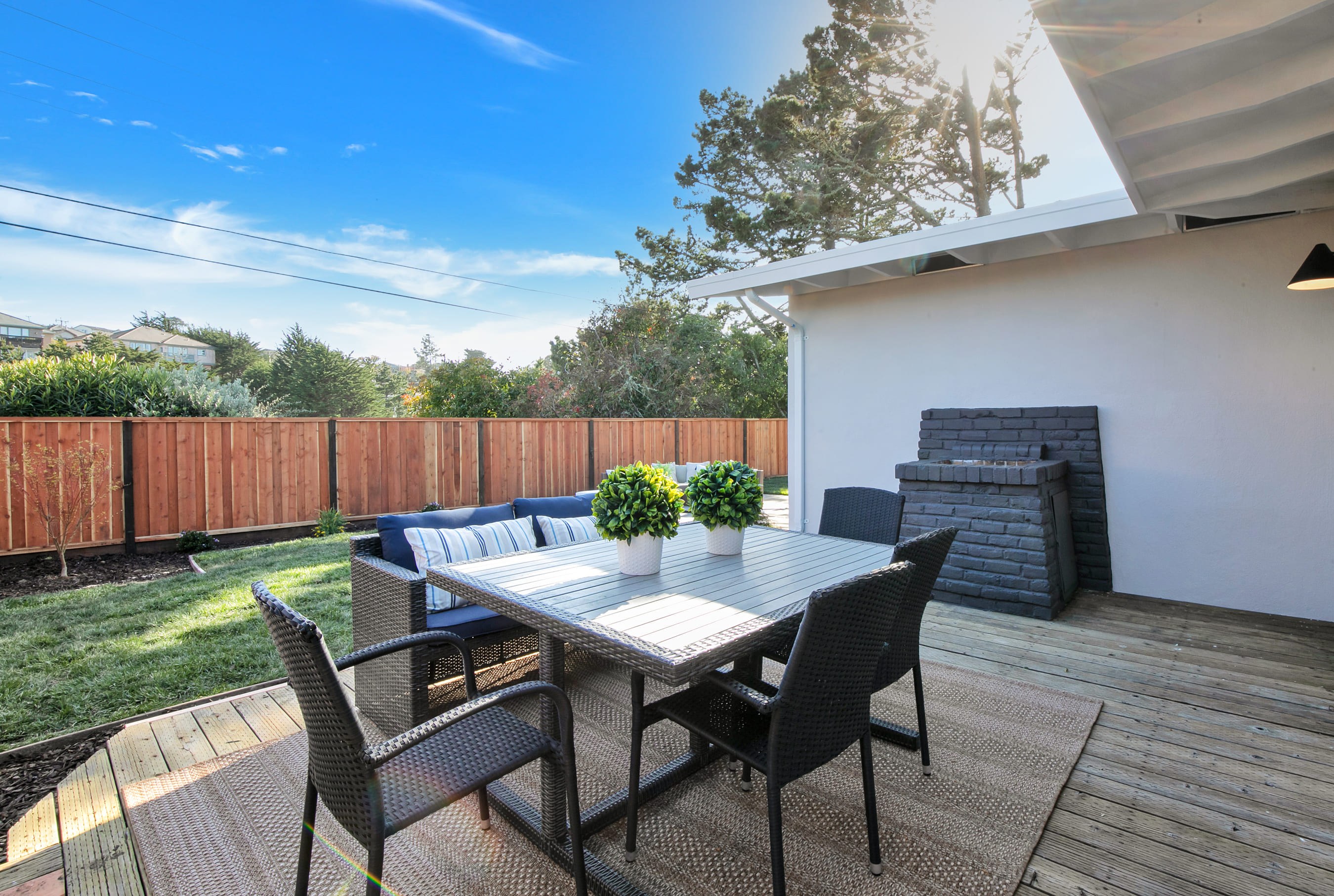 After: Backyard — Mason's House, San Bruno CA