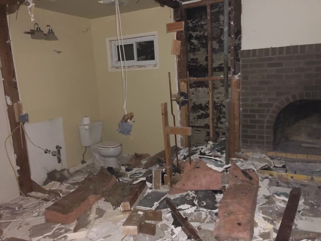 Before: Bathroom — Mason's House, San Bruno CA