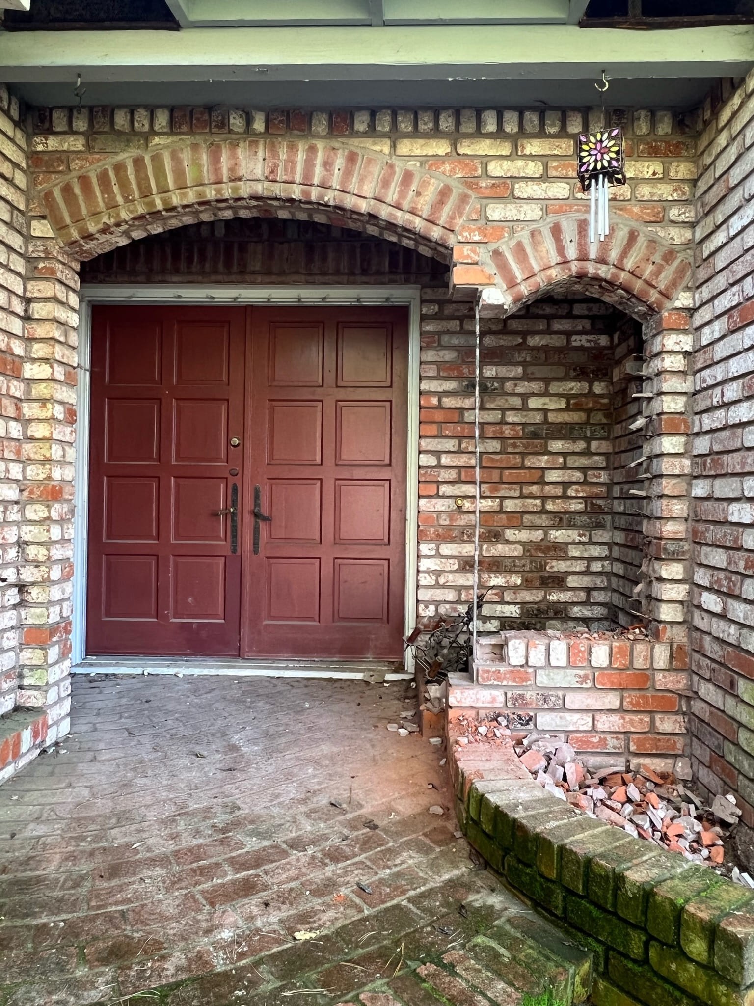 Before: Front door — Mason's House, San Bruno CA
