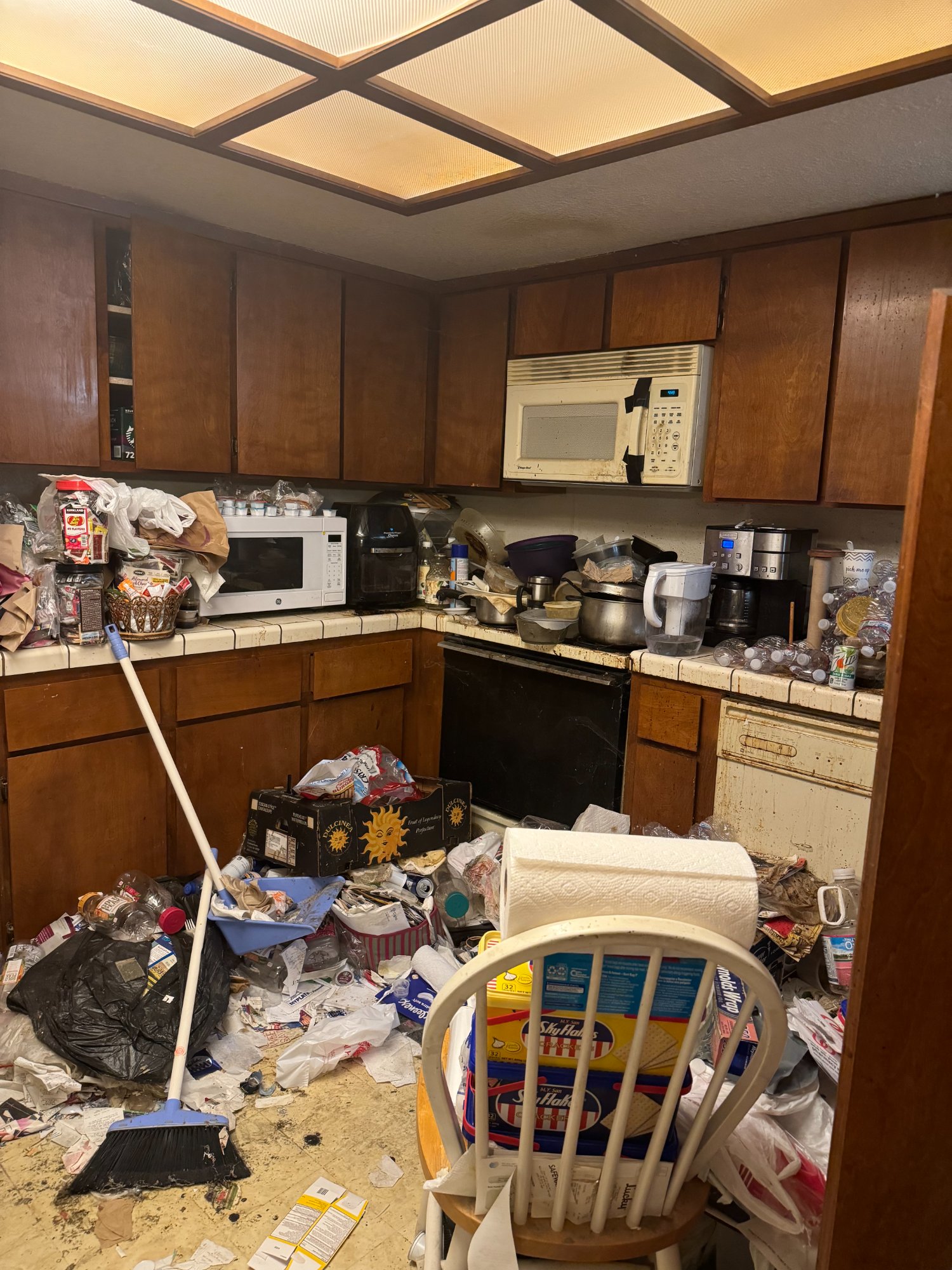 Before: Kitchen — Pack Rat Condo, Fremont CA