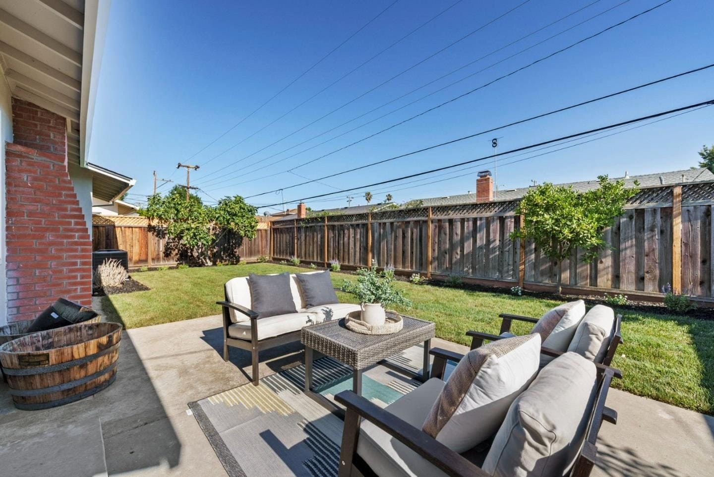 After: Backyard — Pig House, San Jose CA