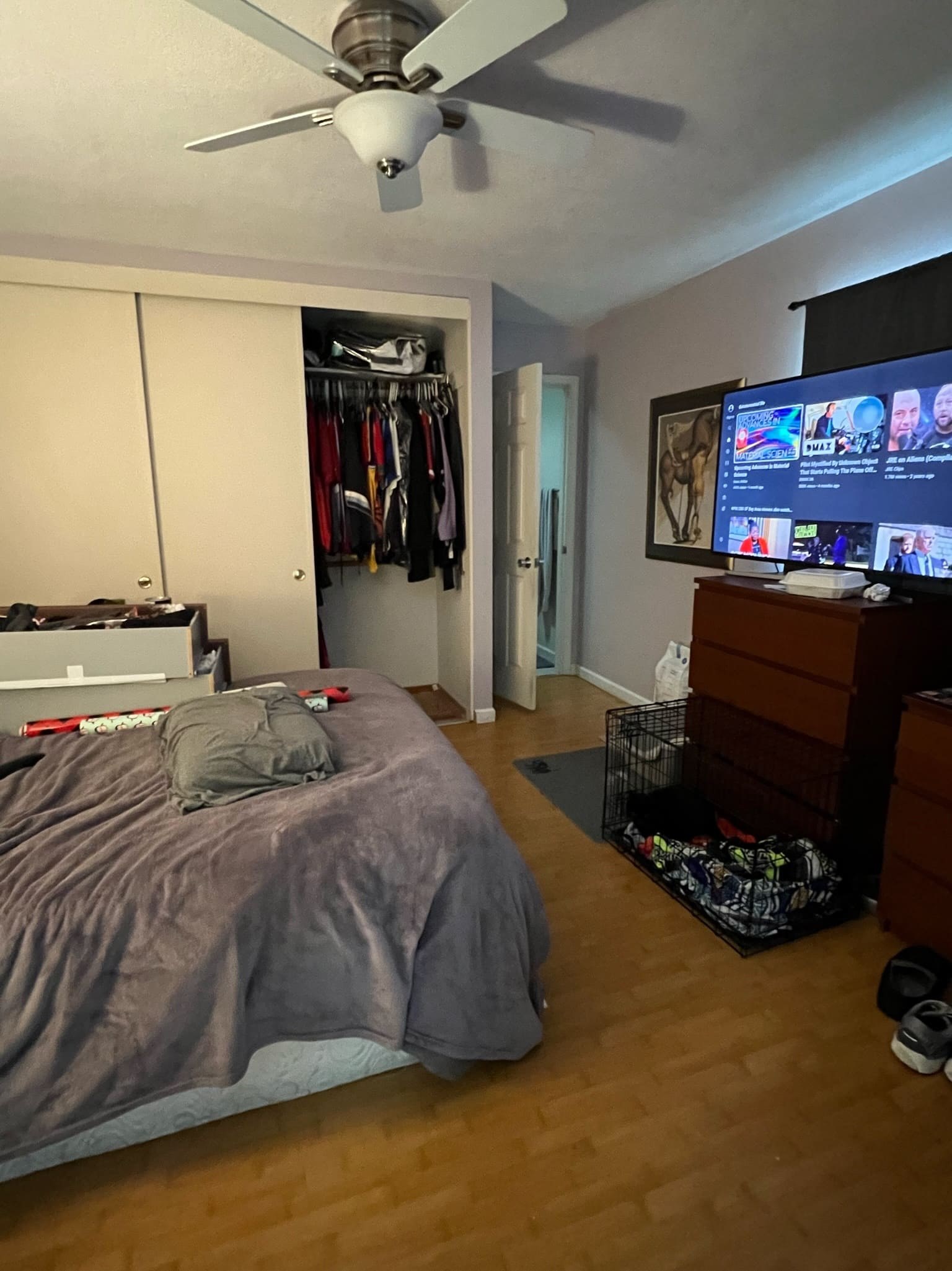 Before: Primary bedroom — Pig House, San Jose CA