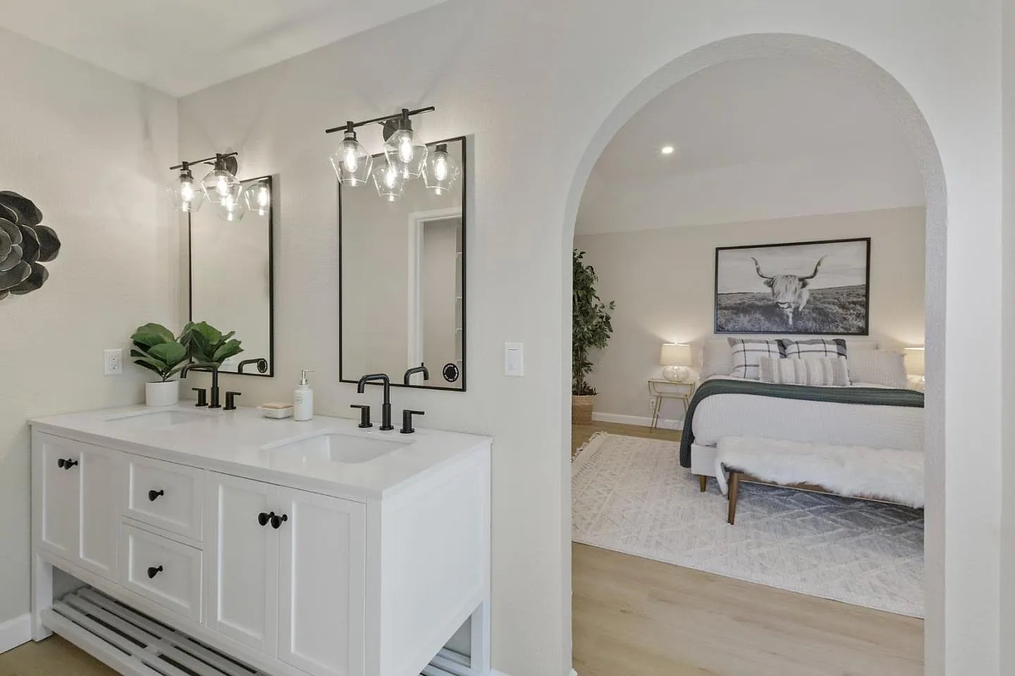 After: Primary bathroom — Potty House, Morgan Hill CA