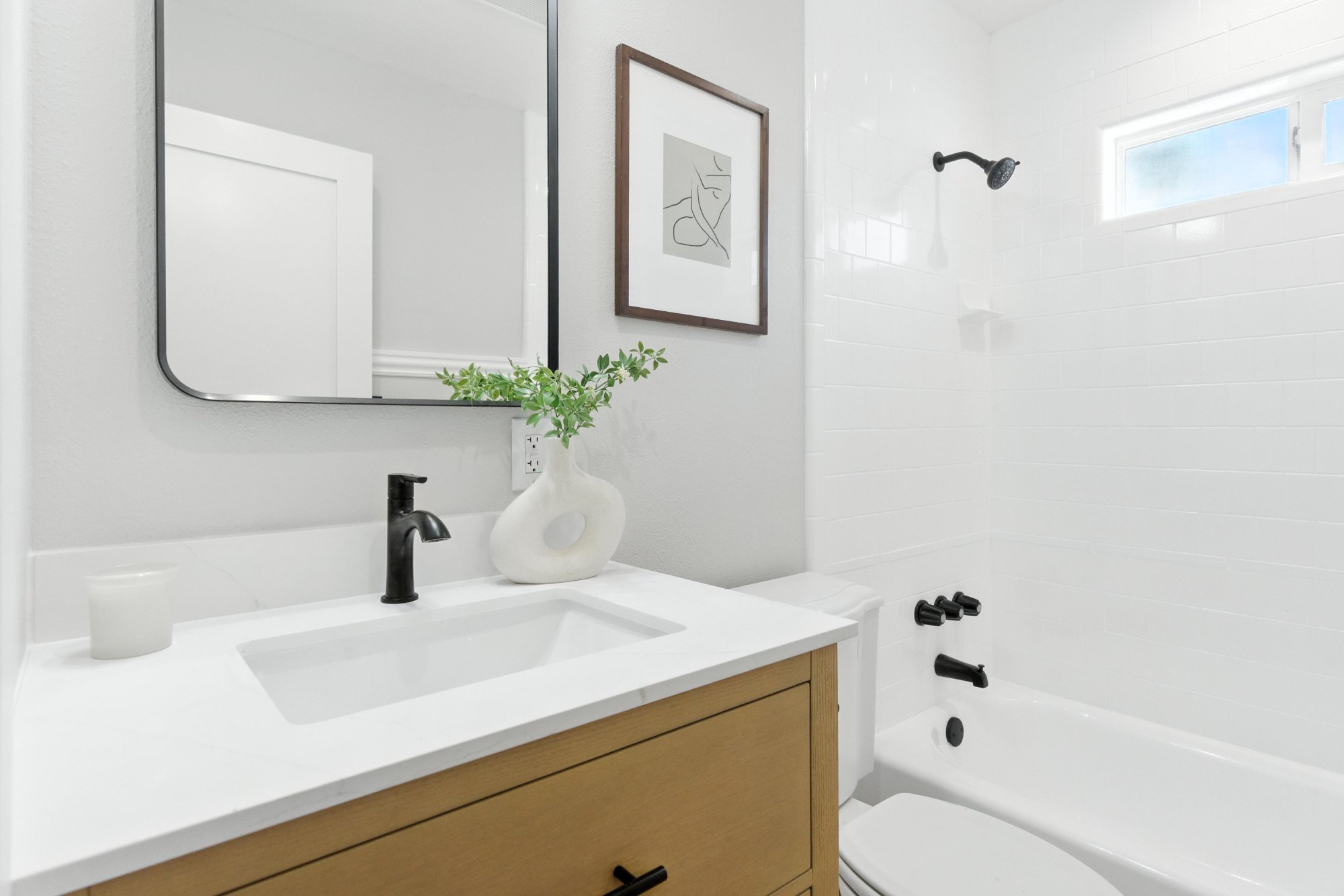 After: Bathroom 1 — Secret Garden, Sunnyvale CA