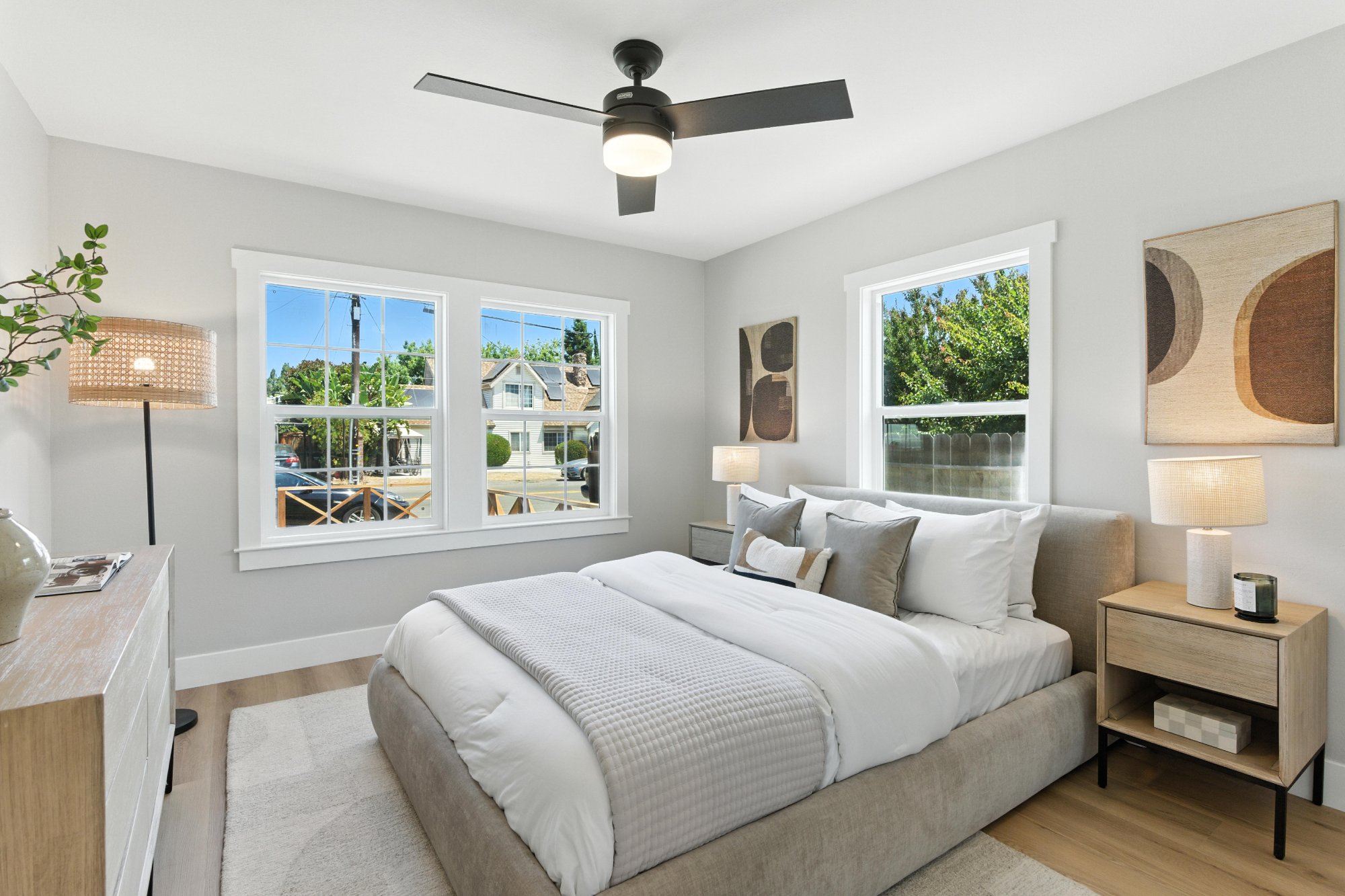 After: Bedroom — Secret Garden, Sunnyvale CA