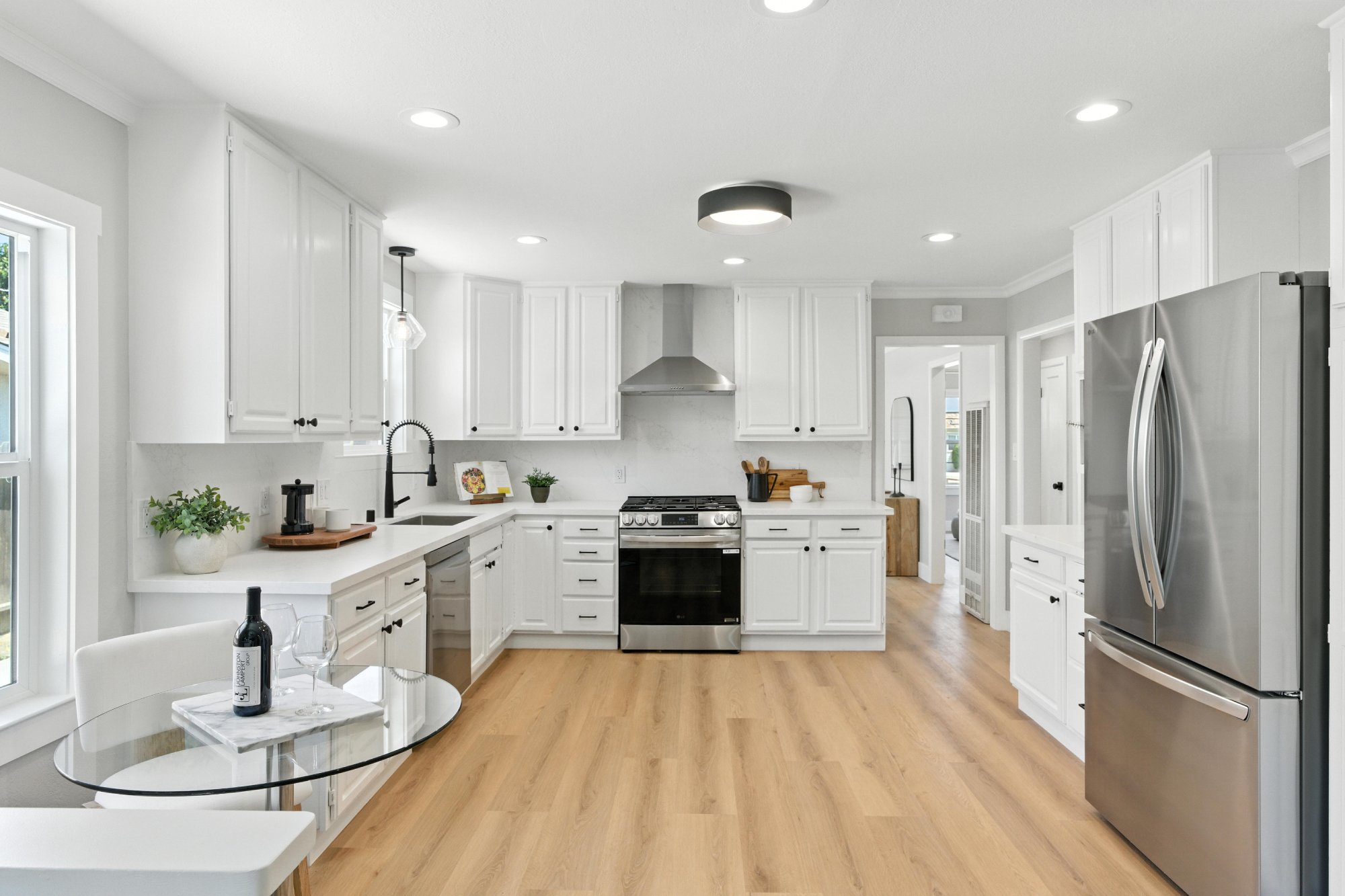 After: Kitchen — Secret Garden, Sunnyvale CA