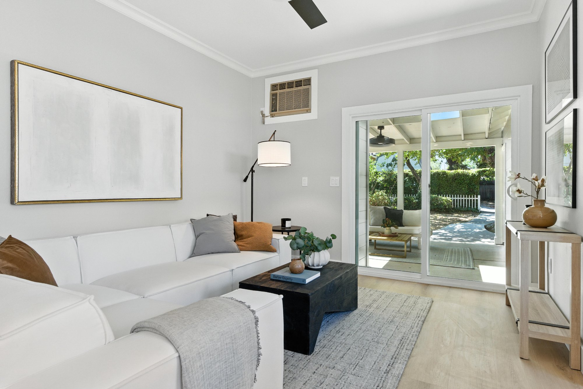 After: Living room — Secret Garden, Sunnyvale CA